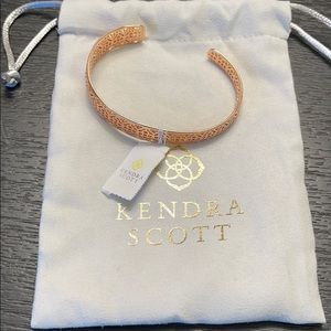 Kendra Scott Rose gold bangle bracelet